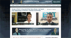 Desktop Screenshot of liveinteractivetraining.com